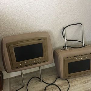 Headrest tvs